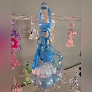 Handmade Cinnamaroll Acrylic Figure Keychain